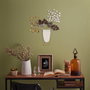 Wallity Flowers in Pots - Escultura de pared de metal multicolor